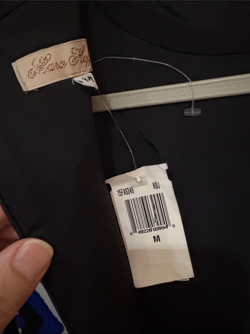 Mara Hoffman Geographic Print Long Sleeve Dress medium. Mock neck. NWT - Picture 6 of 10